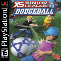 XS Junior League Dodgeball Playstation  box art